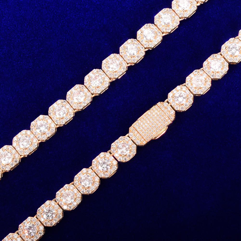 10mm | Tennis Bracelet Mens | Mens Tennis Bracelet | Diamond Tennis Bracelet Men