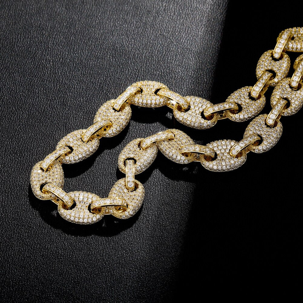 12mm | Puffed Gucci Link Chain | Gucci Link Chain