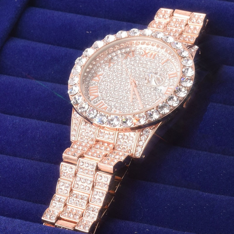 Rose Gold Diamond Watch | Rose Gold Diamond Watches