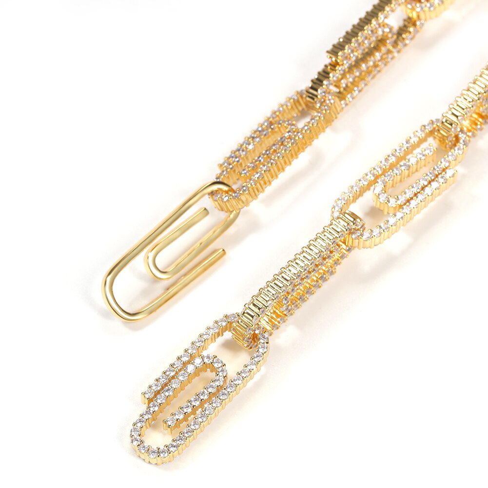 10mm | Paperclip Bracelet | Gold Paperclip Bracelet | Silver Paperclip Bracelet