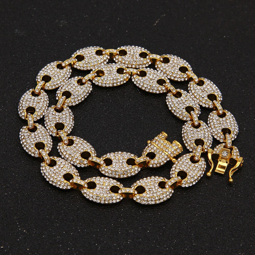 13mm Cuban Link Chain | Puffed Gucci Link Chain