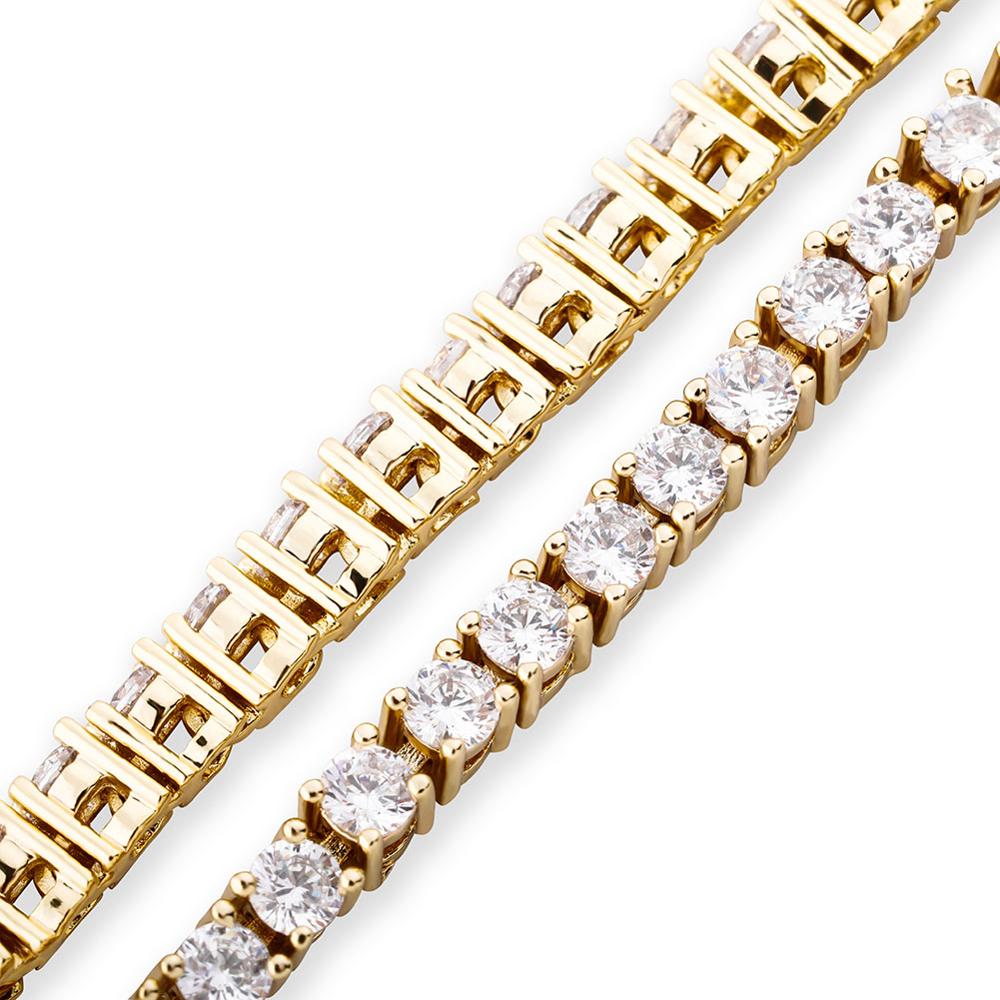 Cuban Link Anklet | Cuban Link Anklet Bracelet | Cuban Anklet | 3 Row Anklet | Tennis Anklet | Cubic Zirconia Anklet | Choker Hip Hop Anklet