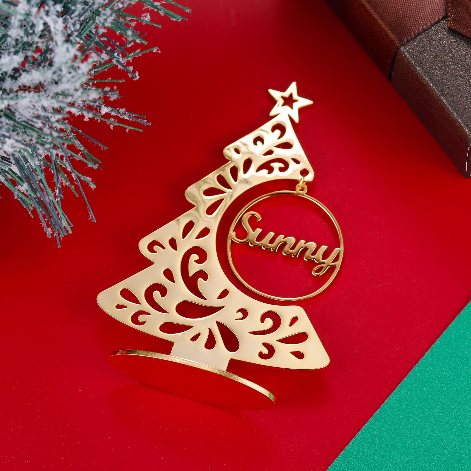 Christmas Tree Personalized Ornaments