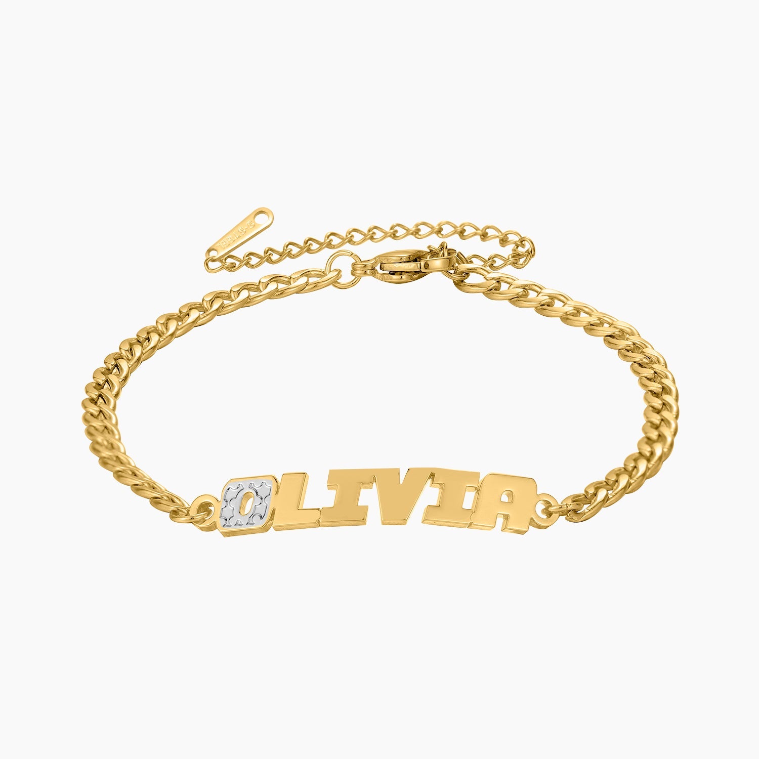 Name Bracelets | Thick Chain