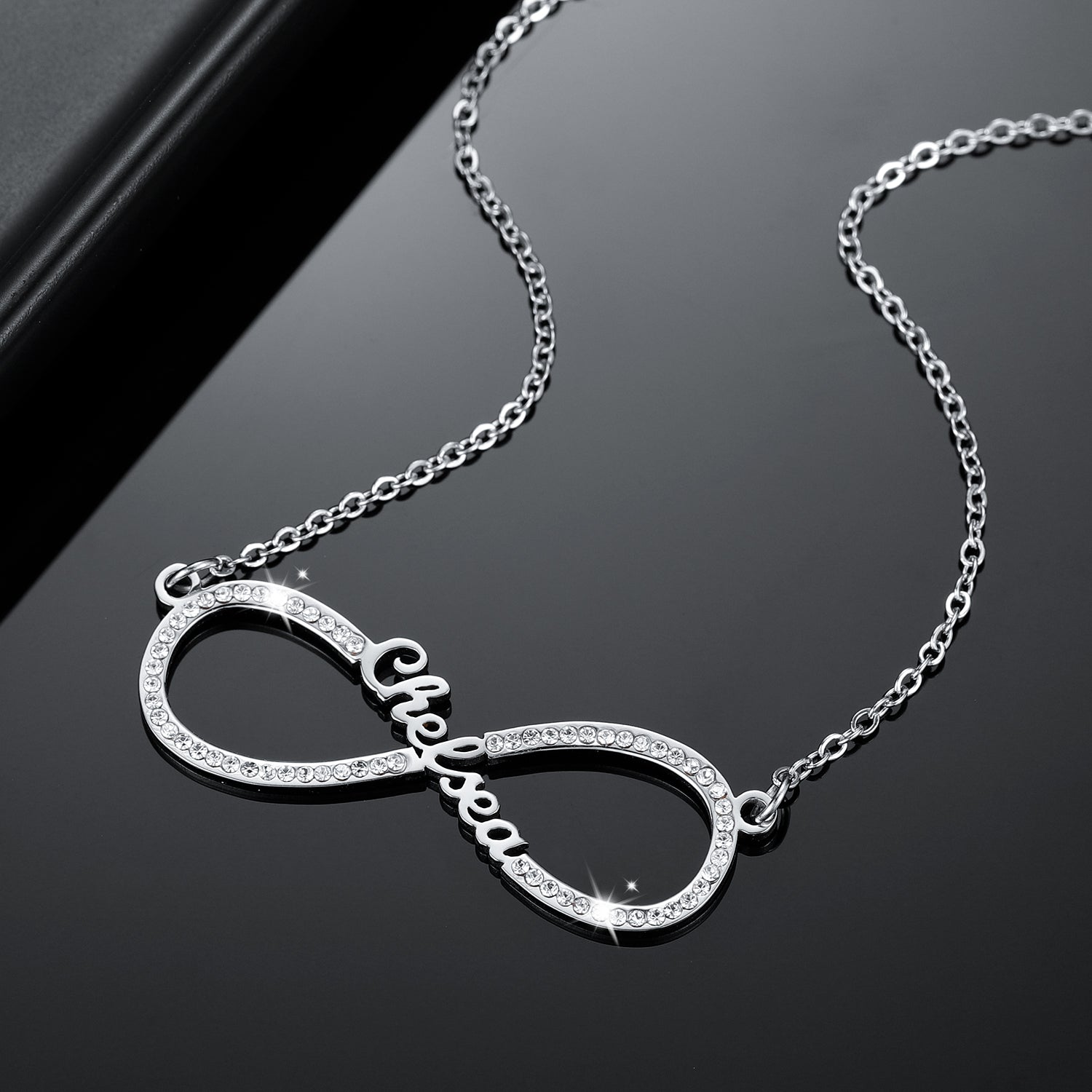 Daughter Necklace from Dad | Infinity Necklace - Julri Box