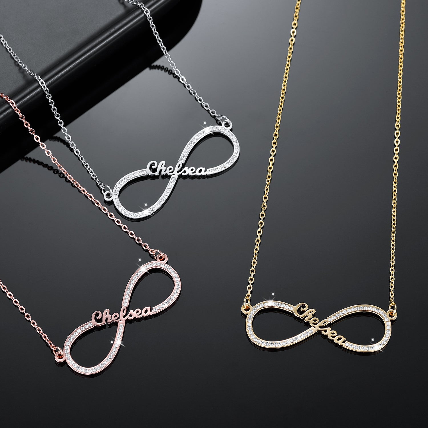 Daughter Necklace from Dad | Infinity Necklace - Julri Box