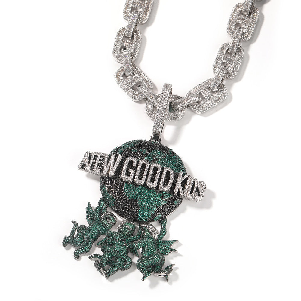 Good Kids Necklace | Hip Hop Jewelry Pendants