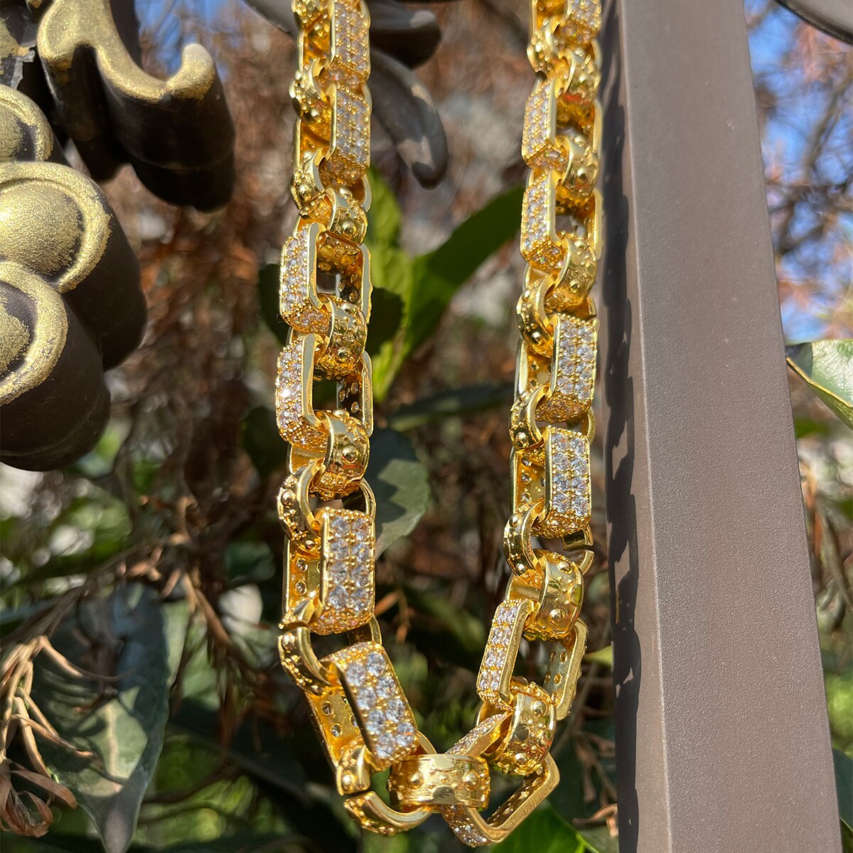 14mm Cuban Link Chain | Rolo Link Chain | Rolo Link Chains