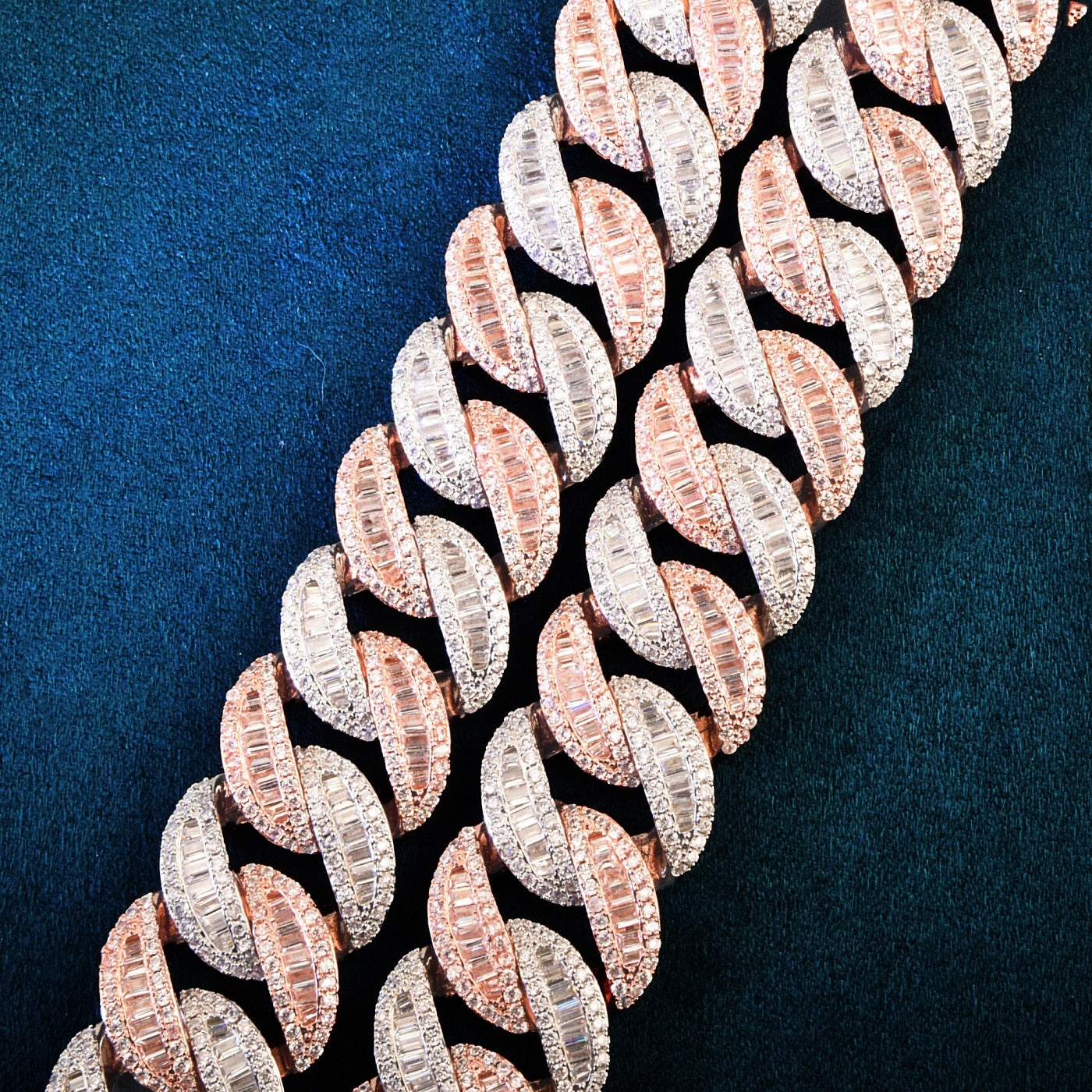 19mm | Diamond Cuban Link Necklace | Womens Cuban Link Chain