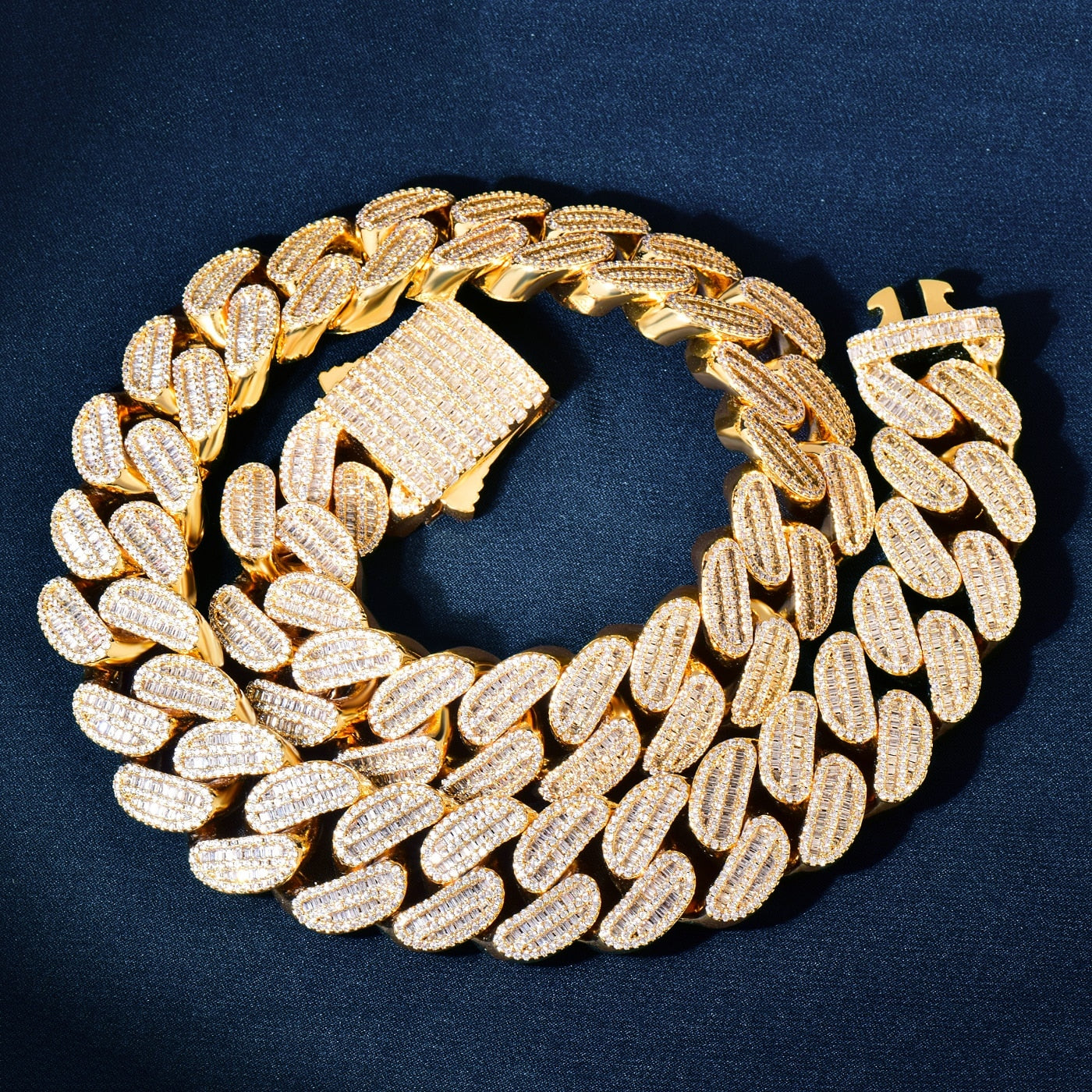 21mm Cuban Link Chain | Cuban Link Chain Thick