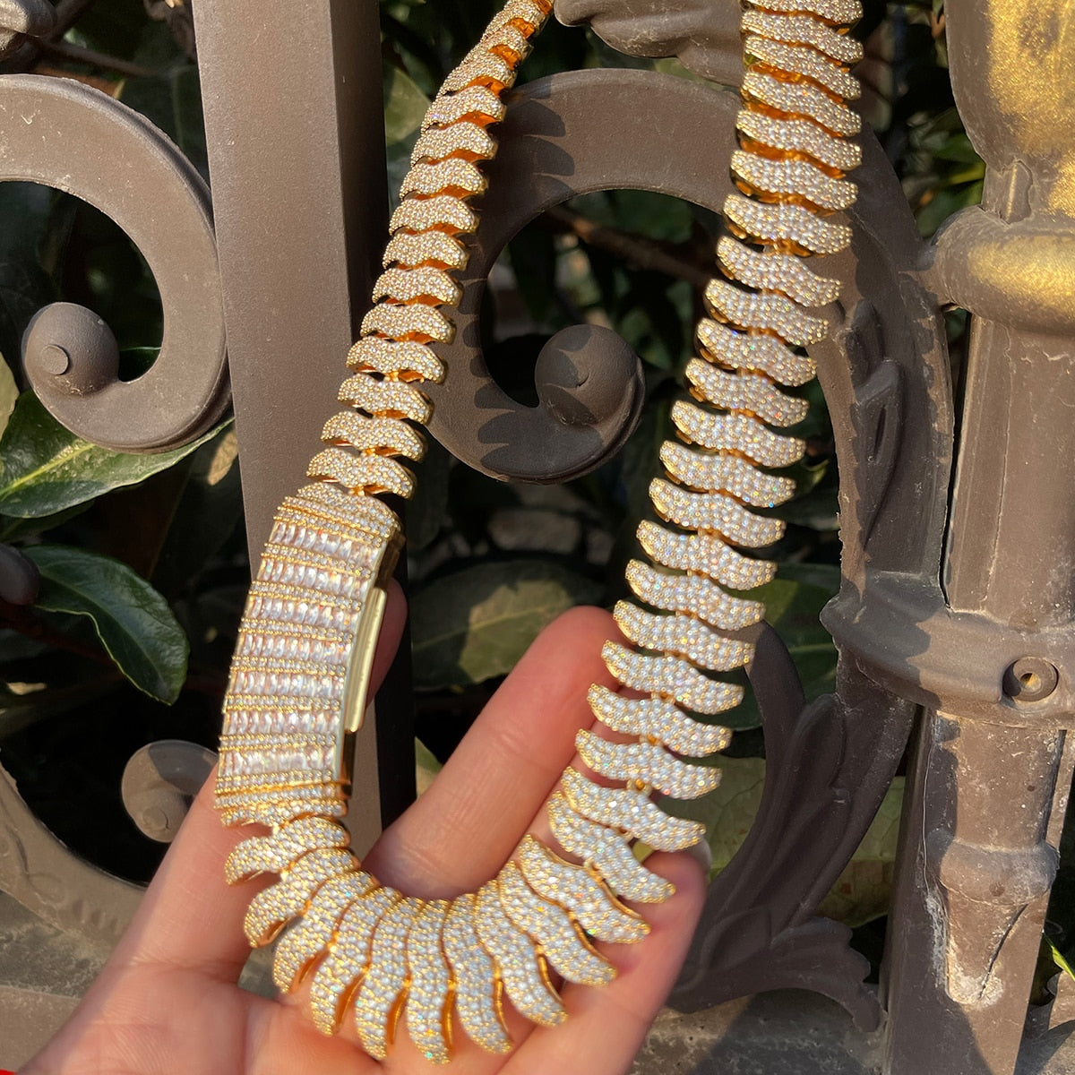 26mm Cuban Link Chain | Centipede Cuban Link Chain | Rapper Chain