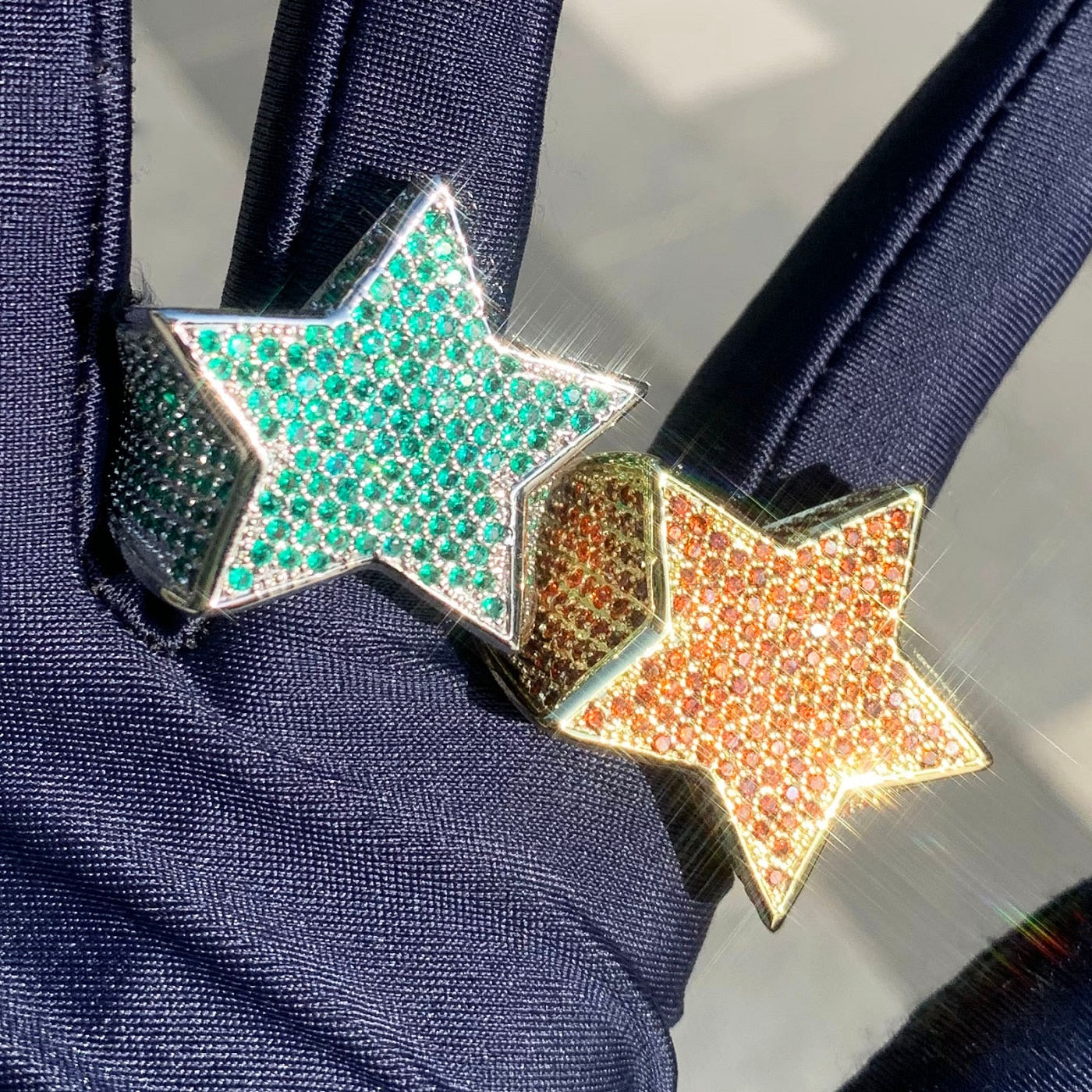 Star Ring | Star Shaped Diamond Ring | Fully Iced Out Star Ring