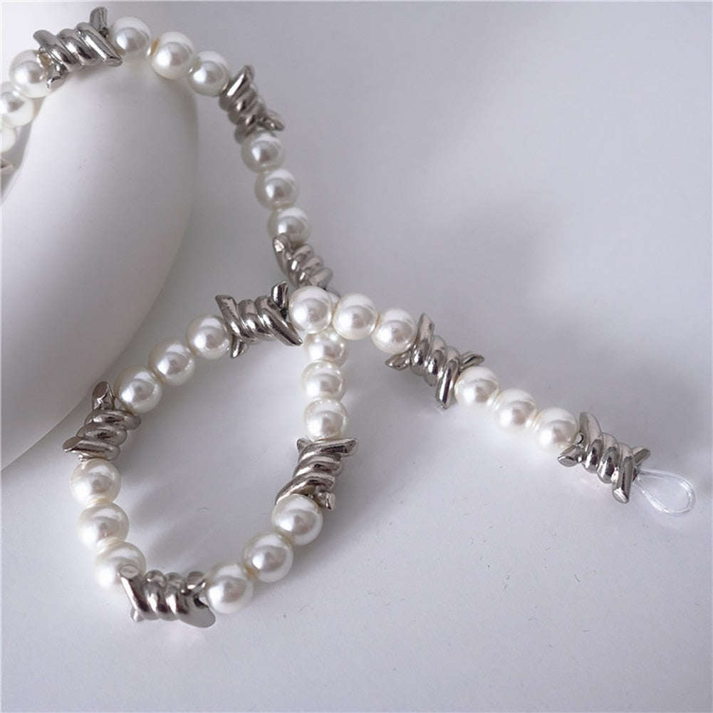 US$ 45.00 - Handmade 17.7inch Fashion Pearl Necklace Jewelry for Men -  m.pindarave.com