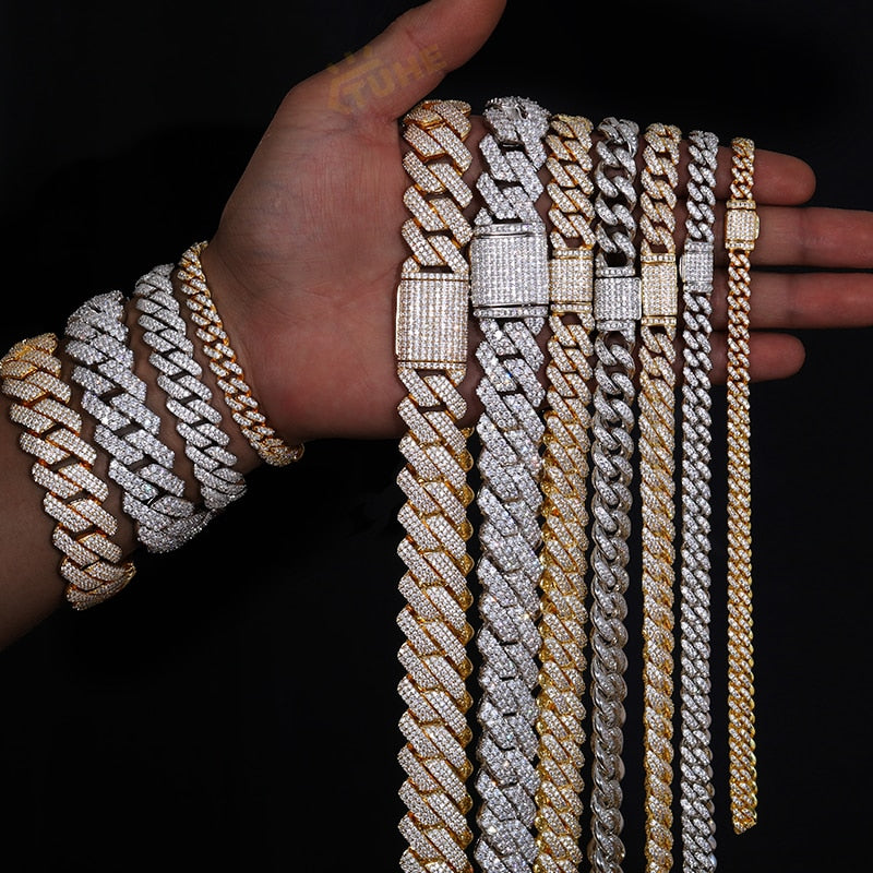 6mm - 20mm | Sterling Silver Miami Cuban Link Chain | Real Hip Hop Jewelry