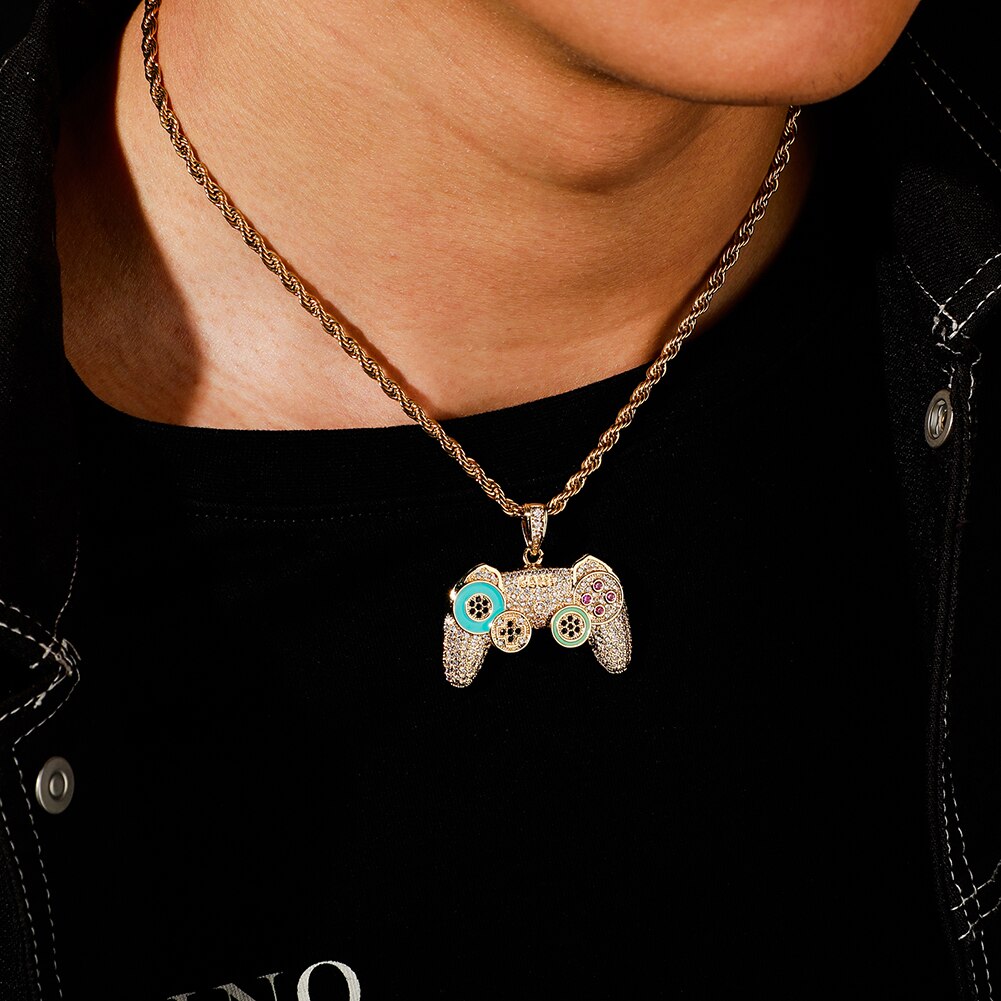 Gamer Pendant Necklace | Gamer Pendant | Gamer Pendants