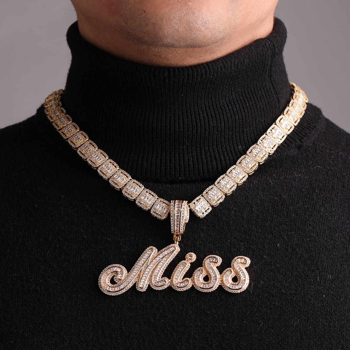 Custom Name Necklace | Cursive Name Necklace