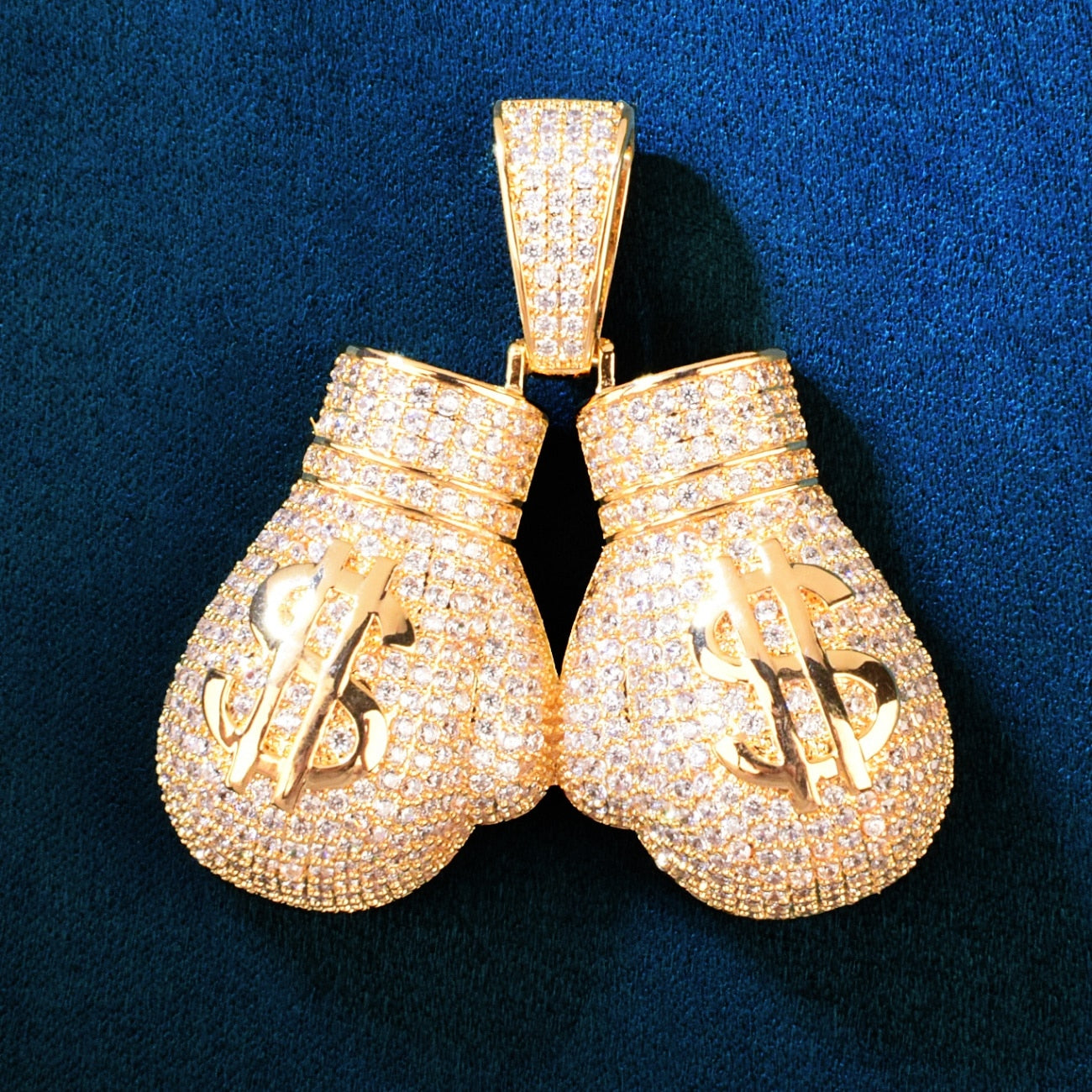 Boxing Gloves Pendant | Boxing Gloves Necklace Pendant | Gold Boxing Gloves Pendant