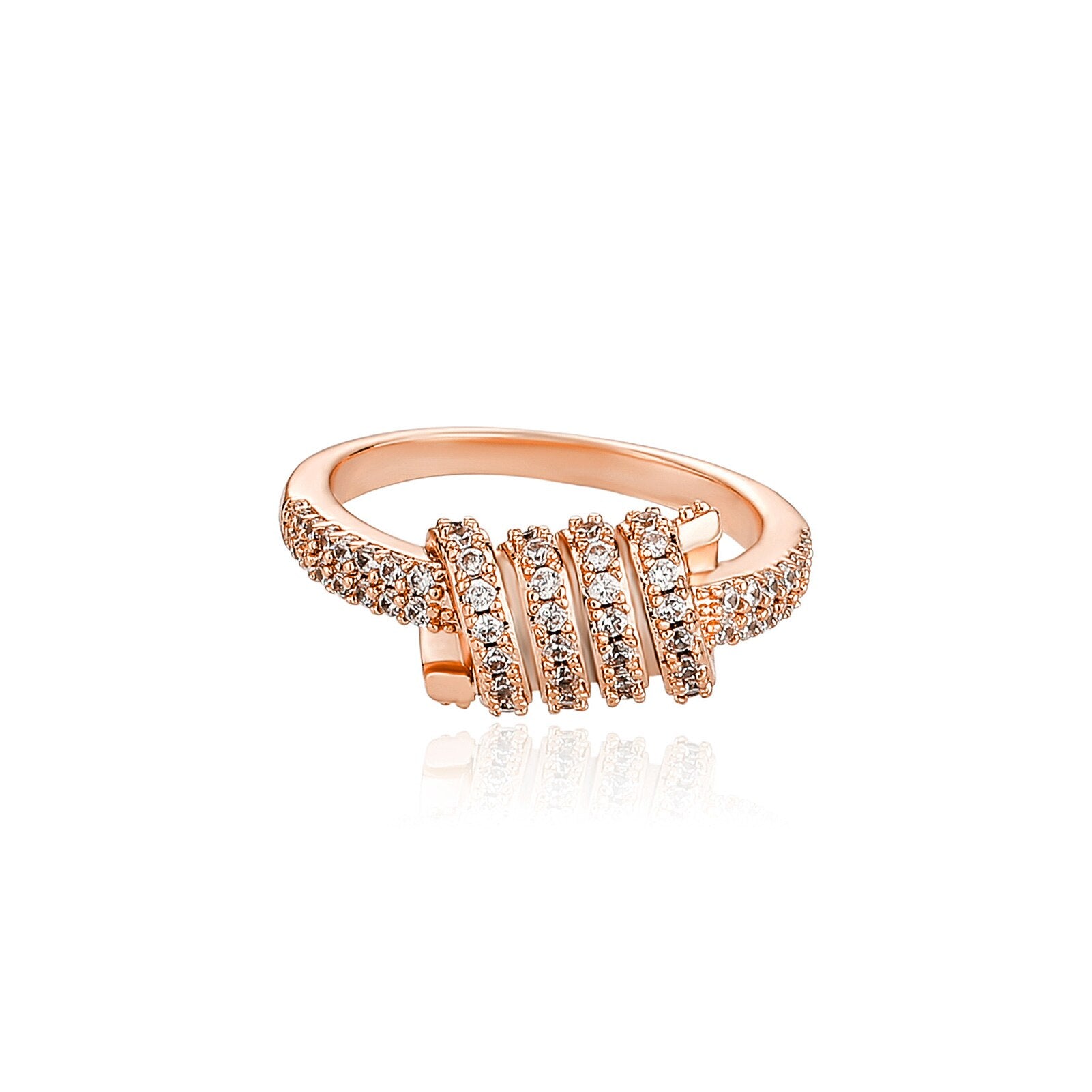 14k Gold | Barbed Wire Ring | Barb Wire Ring