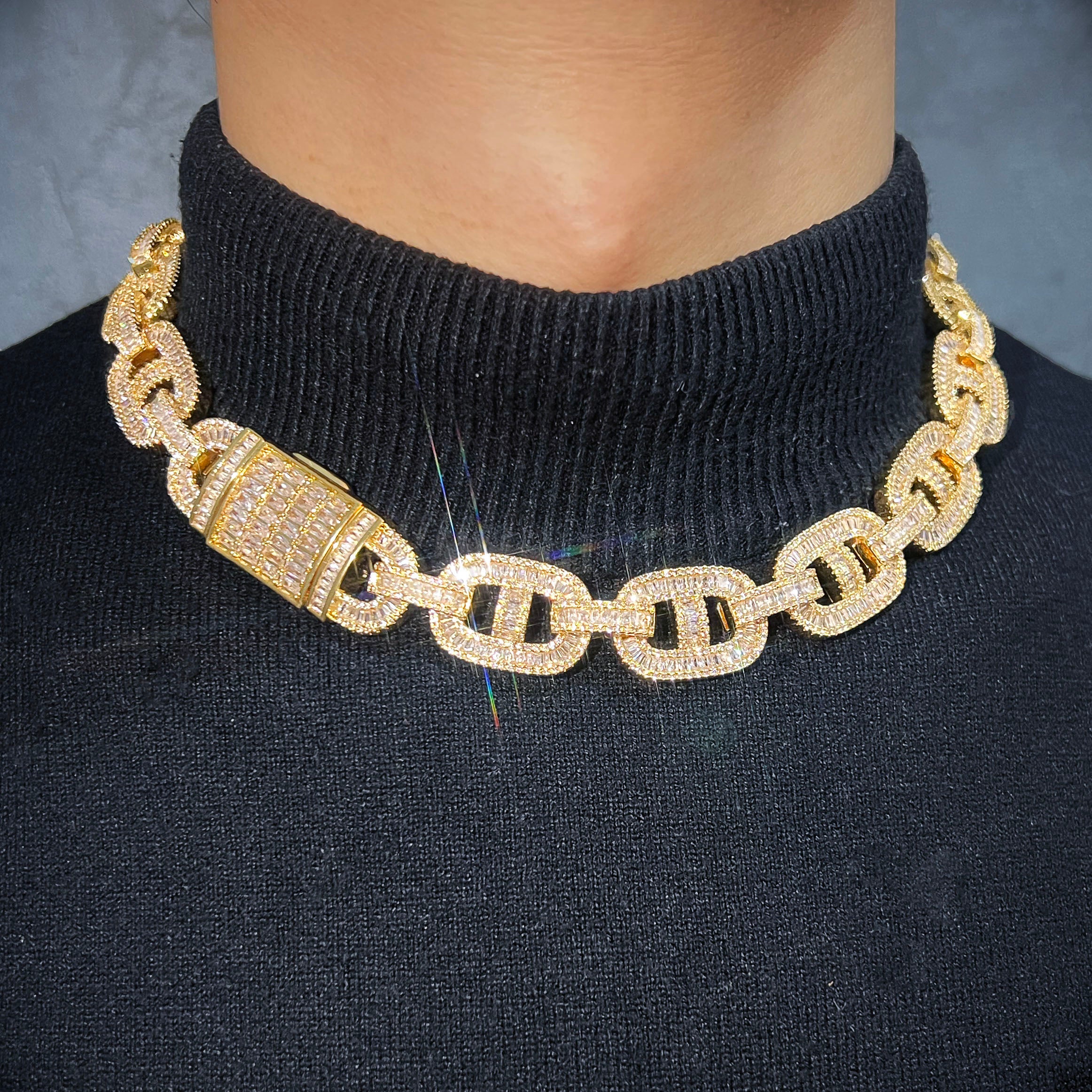 18mm Cuban Link Chain | Gucci Link Chain