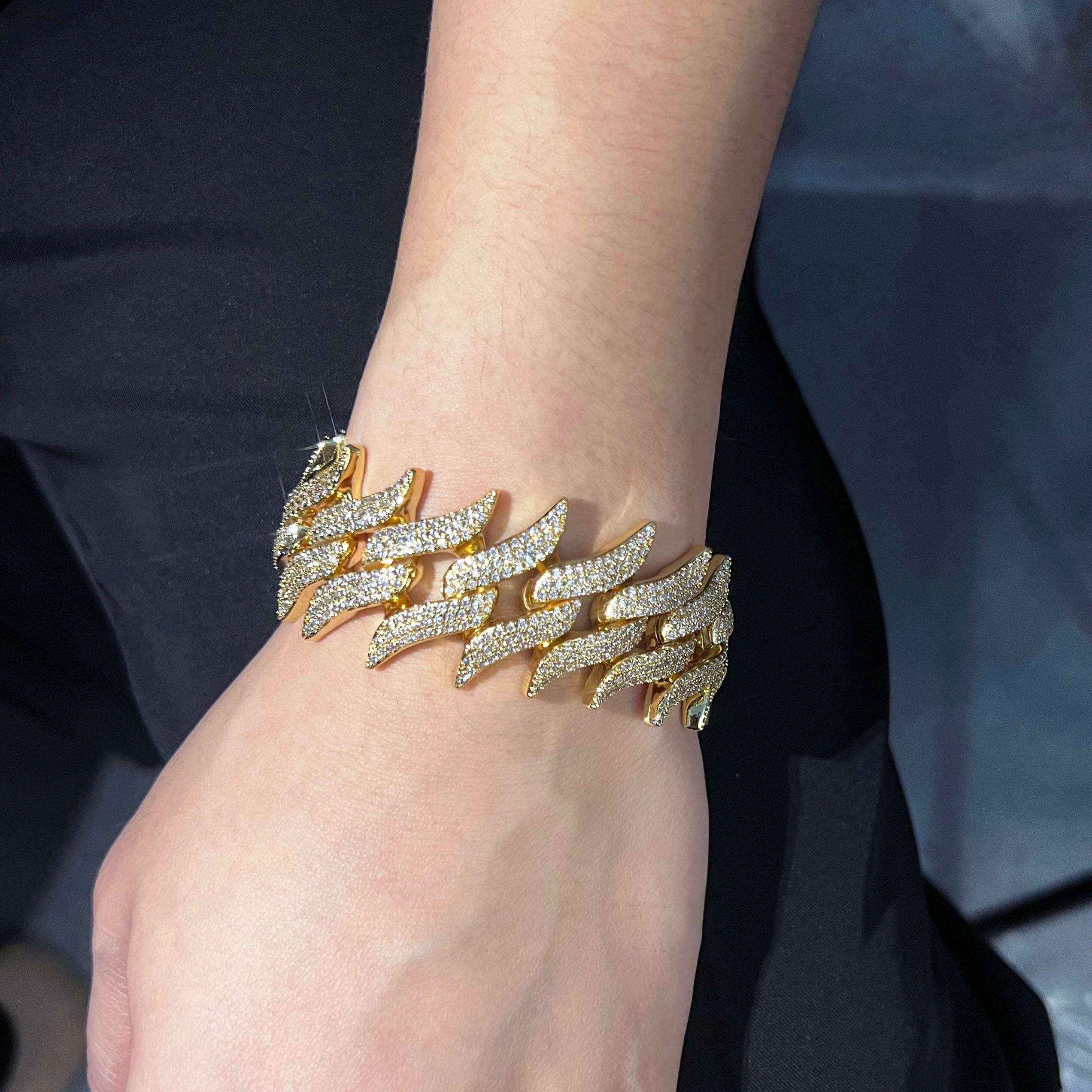 20mm | Cuban Link Bracelet | Rapper Jewelry | Hip Hop Jewelry