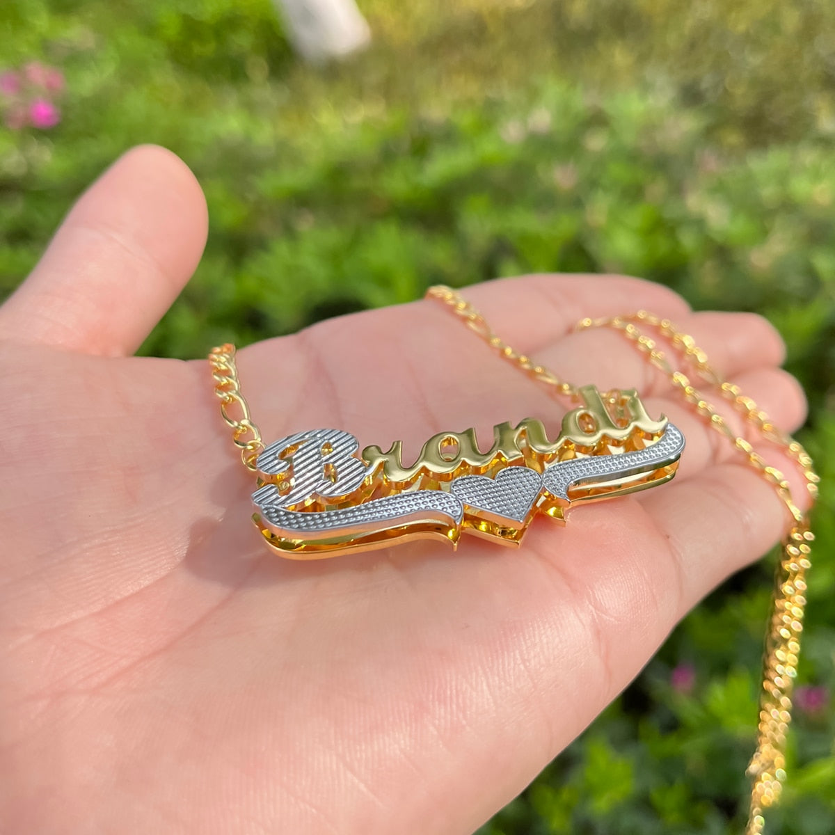 Neckalce with Name | Gold Necklace with Name