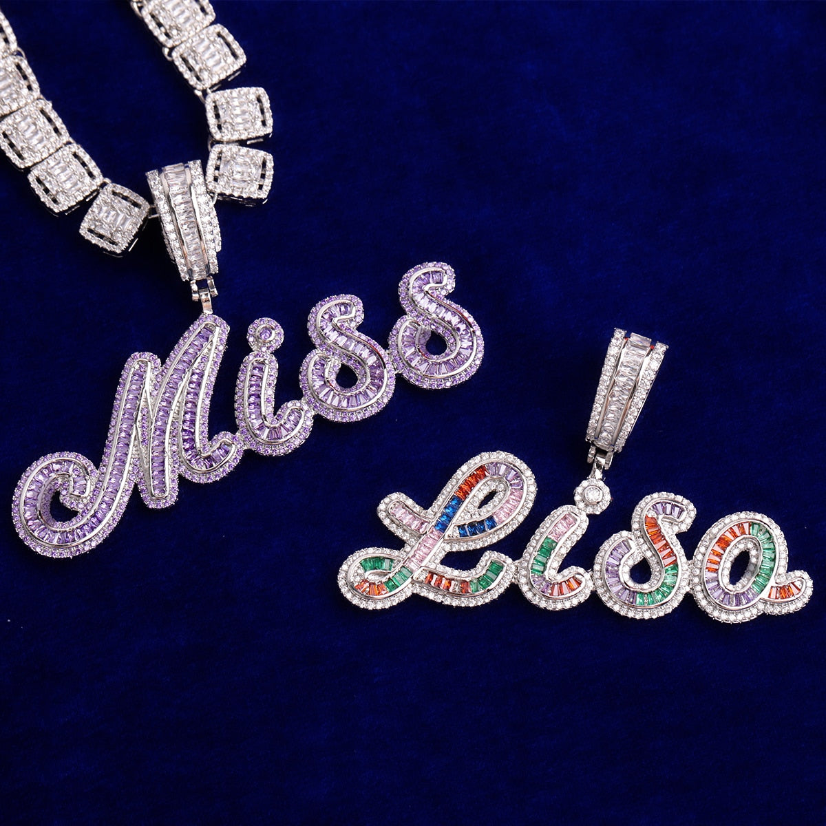 Custom Name Necklace | Cursive Name Necklace