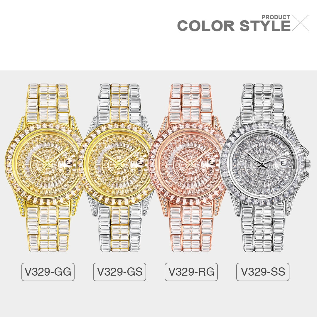 Iced Out Watch | Hip Hop Watch