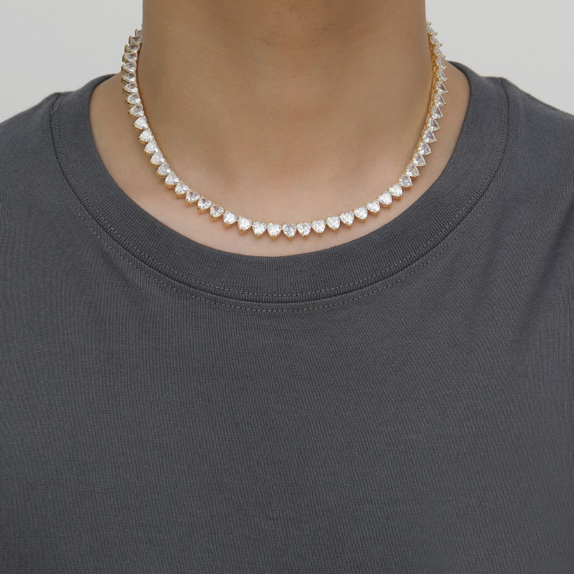 6mm | Diamond Tennis Necklace Womens | Tennis Necklace Womens