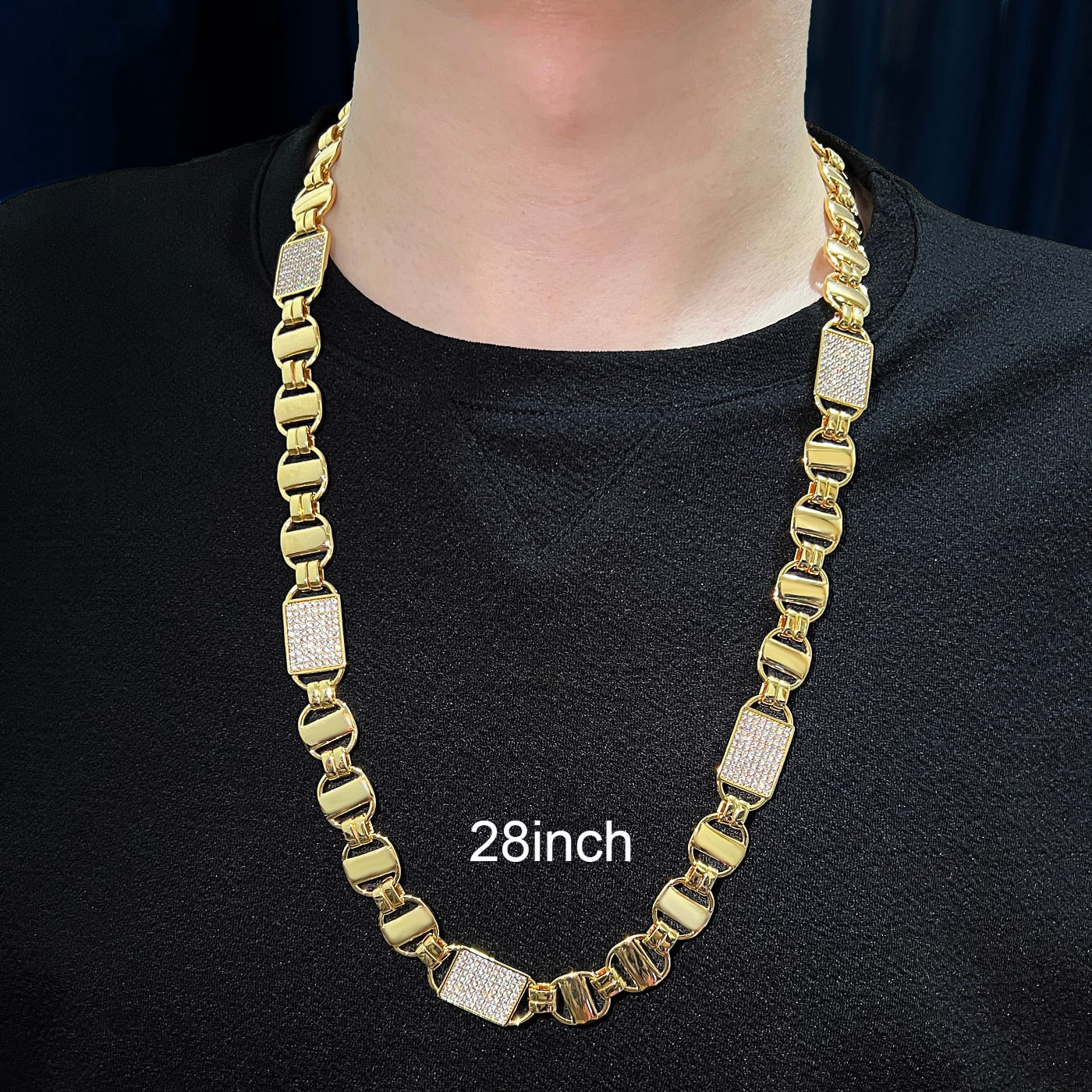 14mm | Hip Hop Chain | Gold Hip Hop Chains