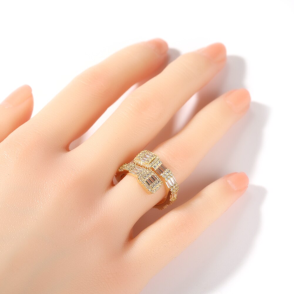 Beautiful Iced Out Rings for Women | Heart Ring