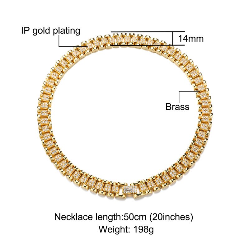 14mm | Watch Link Chain Necklace | Watch Bracelet