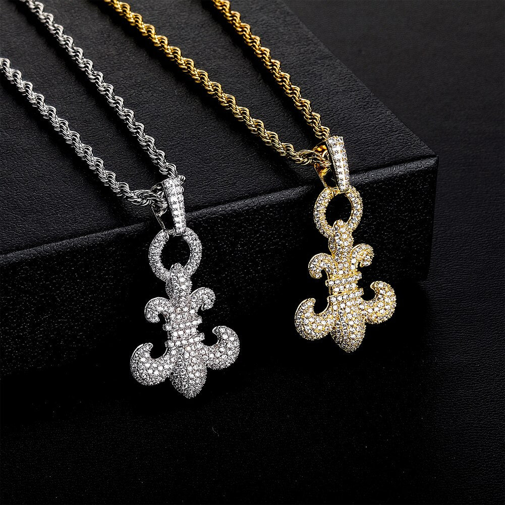 Fleur De Lis Necklace | Fleur De Lis Pendant Necklace | Fleur De Lis Pendants