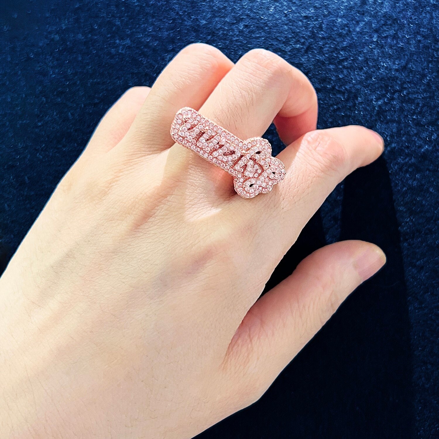 Diamond Name Ring | Name Ring | Name Rings