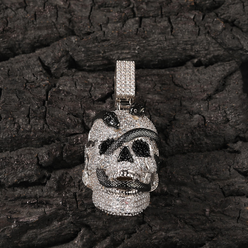 Skull Pendant | Chain with Skull Pendant | Hip Hop Jewelry Pendants