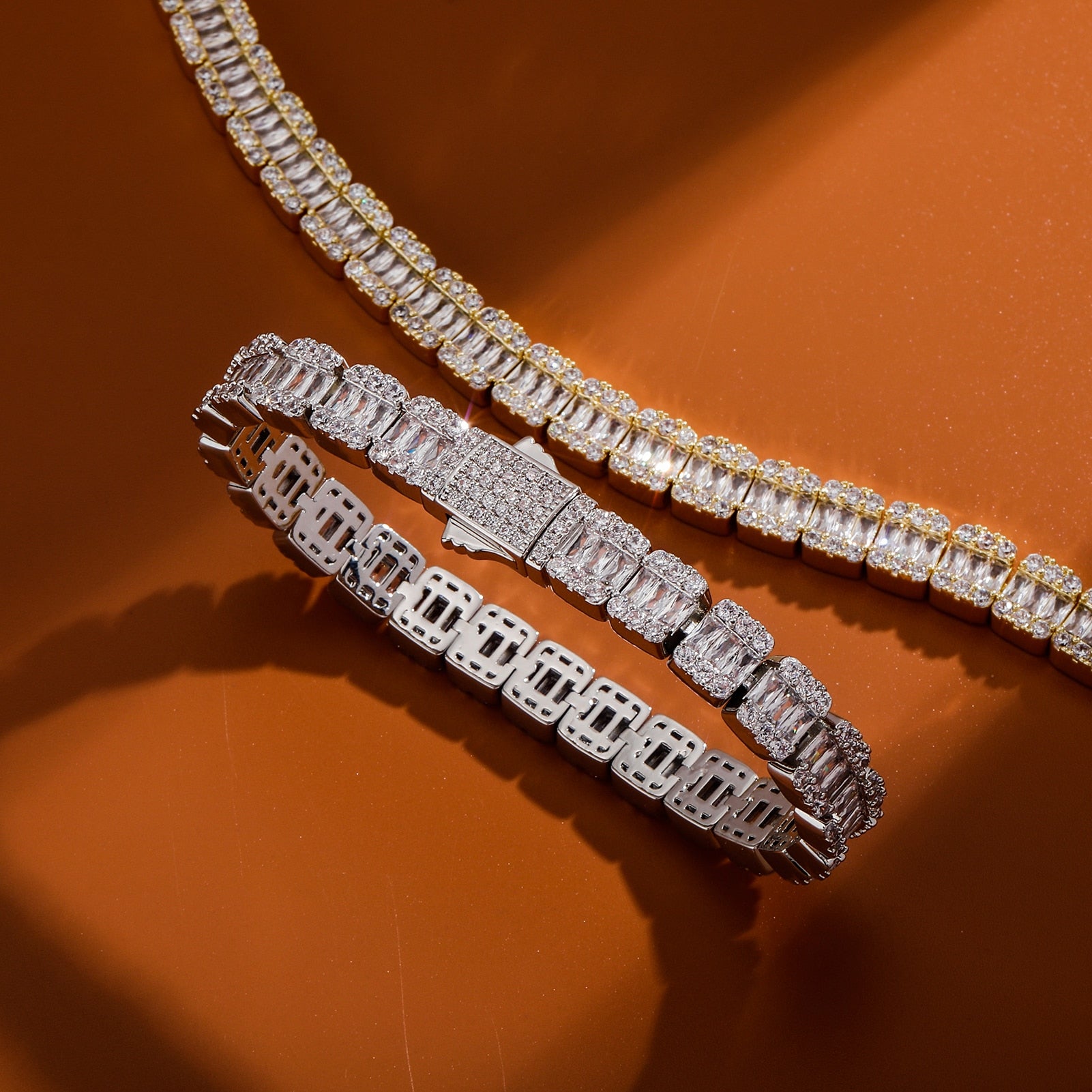 10mm | Tennis Bracelet Mens | Mens Tennis Bracelet