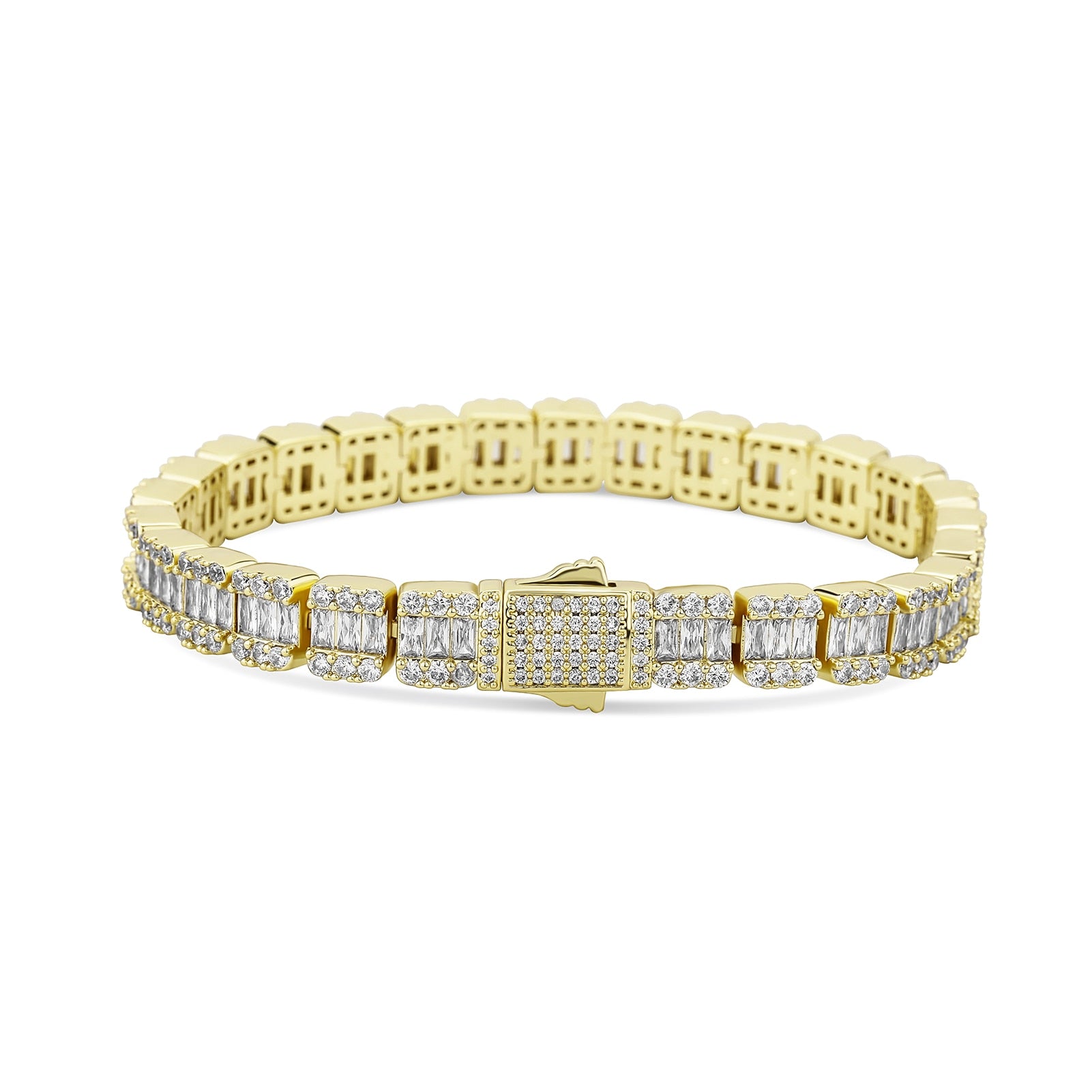 10mm | Tennis Bracelet Mens | Mens Tennis Bracelet