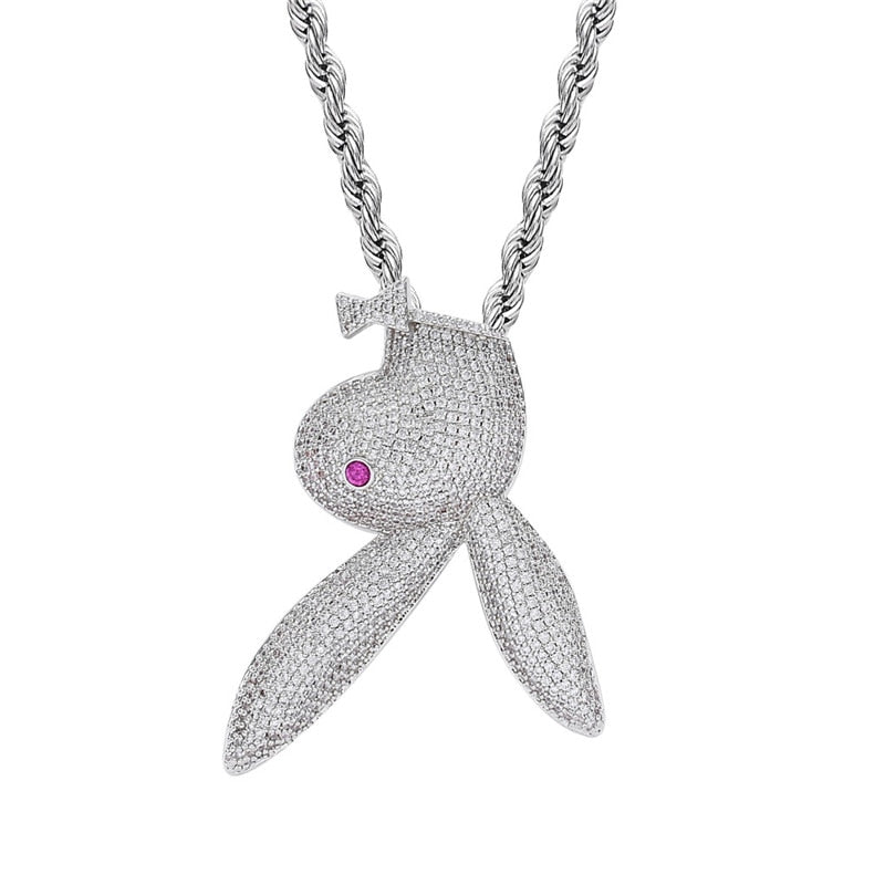 Playboy Bunny Necklace | Playboy Bunny Pendant