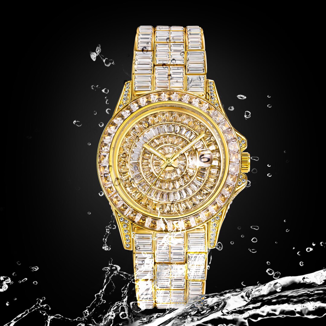 Iced Out Watch | Hip Hop Watch