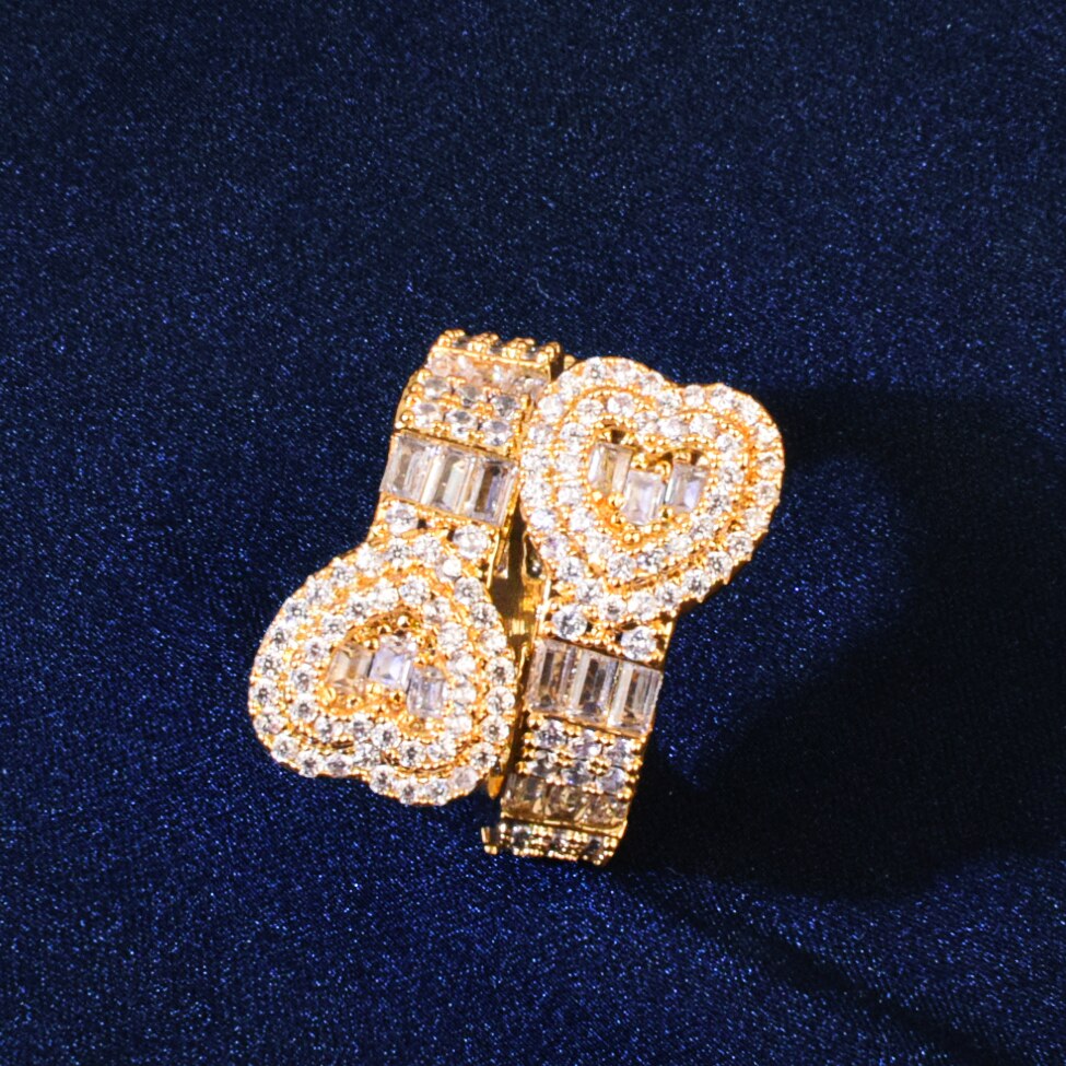 Heart Ring | Baguette Diamond Ring