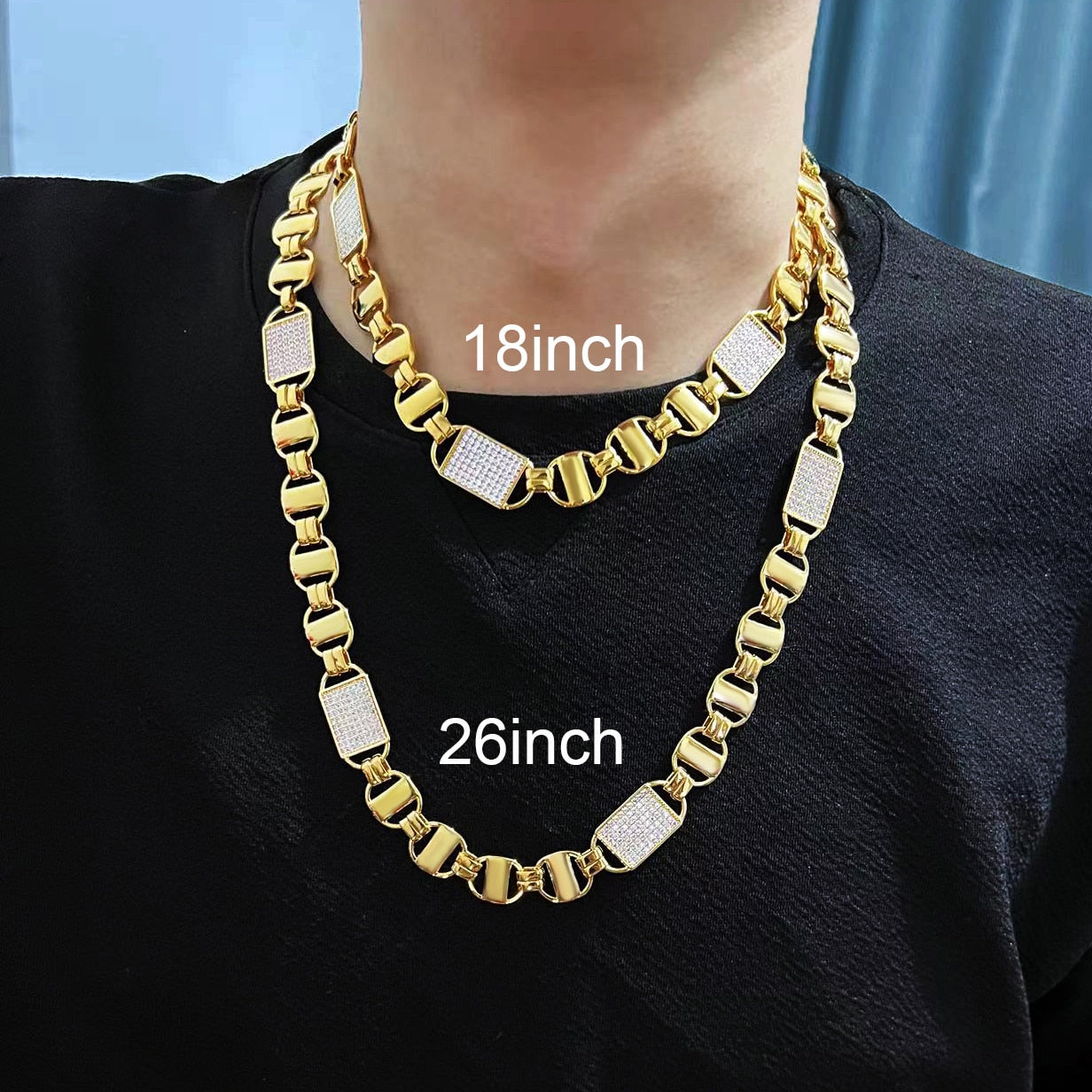 14mm | Hip Hop Chain | Gold Hip Hop Chains