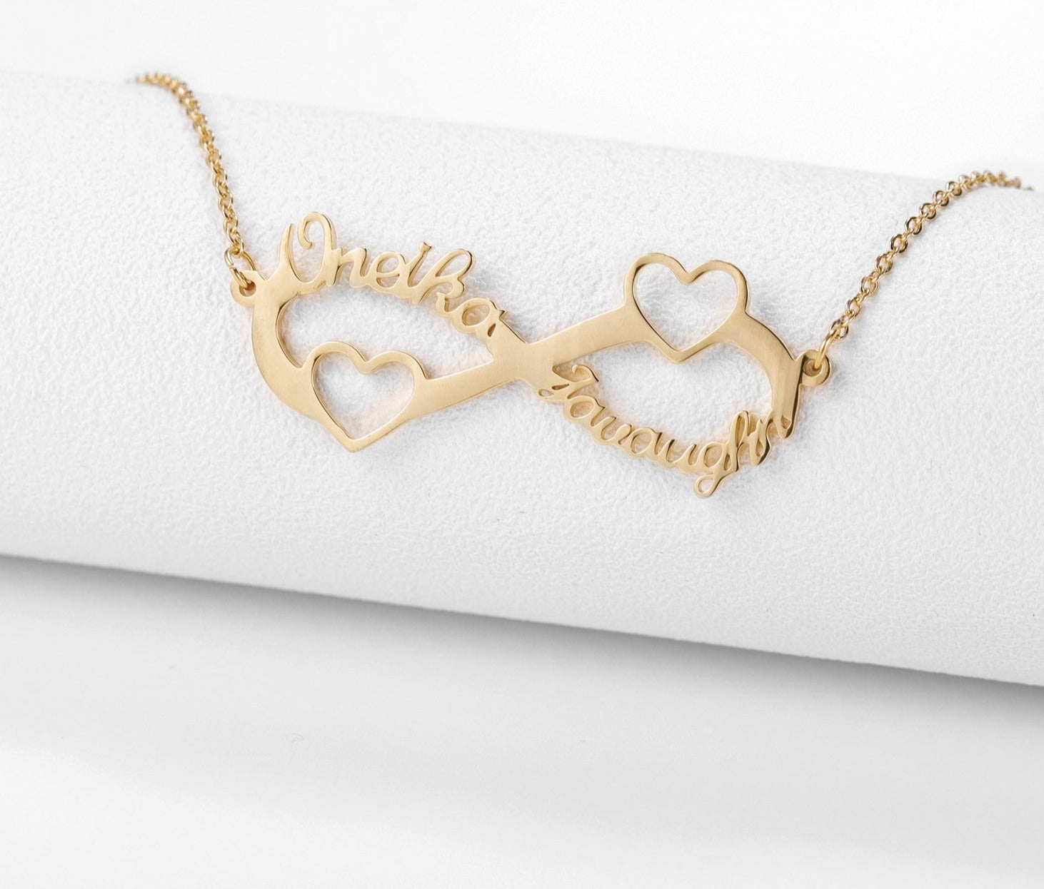 Infinity Necklace | with 2 names - Julri Box