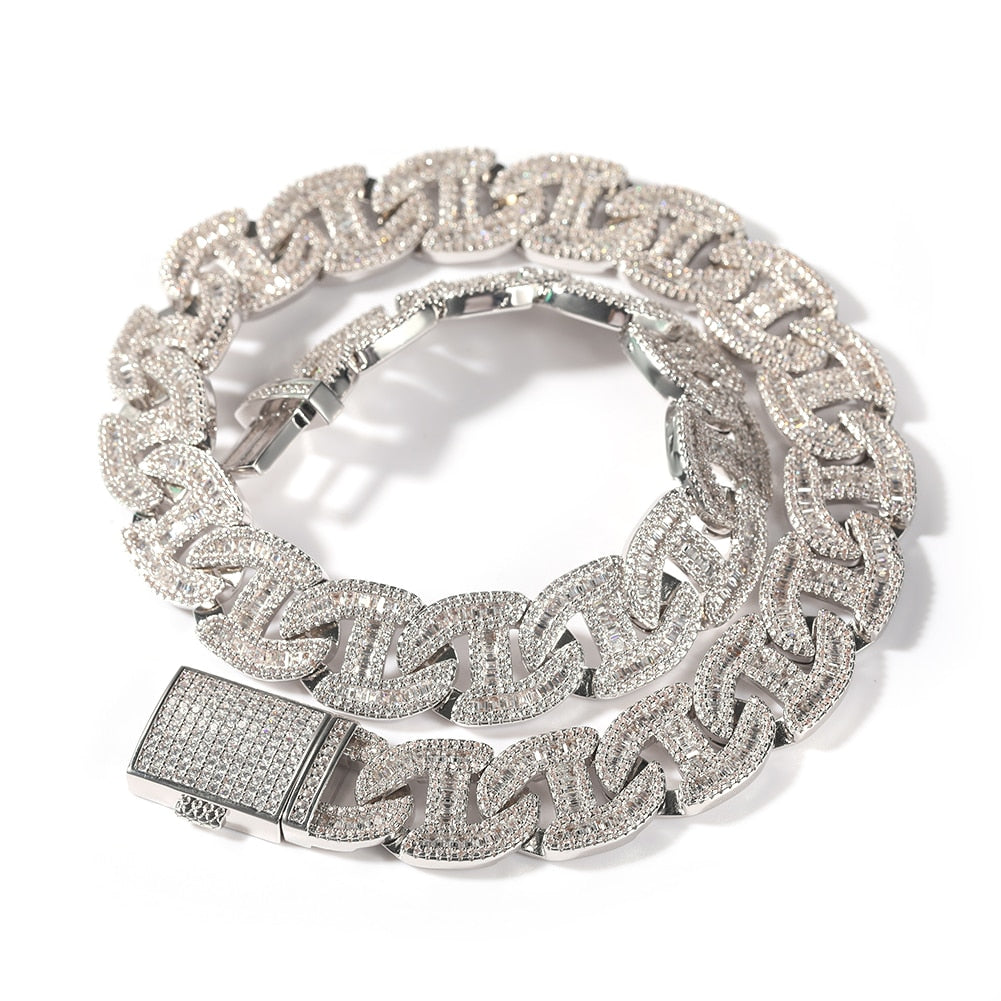 17mm | Mariner Chain | Mariner Link Chain | Rapper Chains