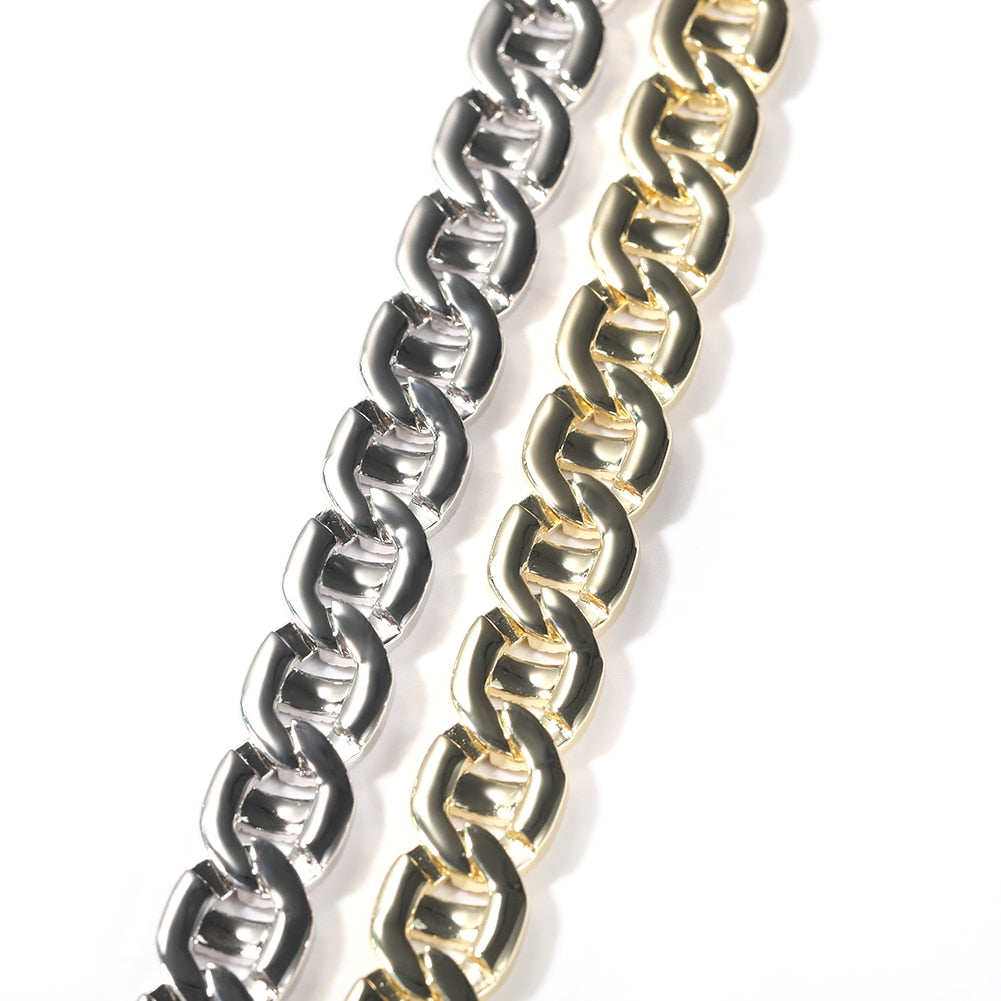 17mm | Mariner Chain | Mariner Link Chain | Rapper Chains