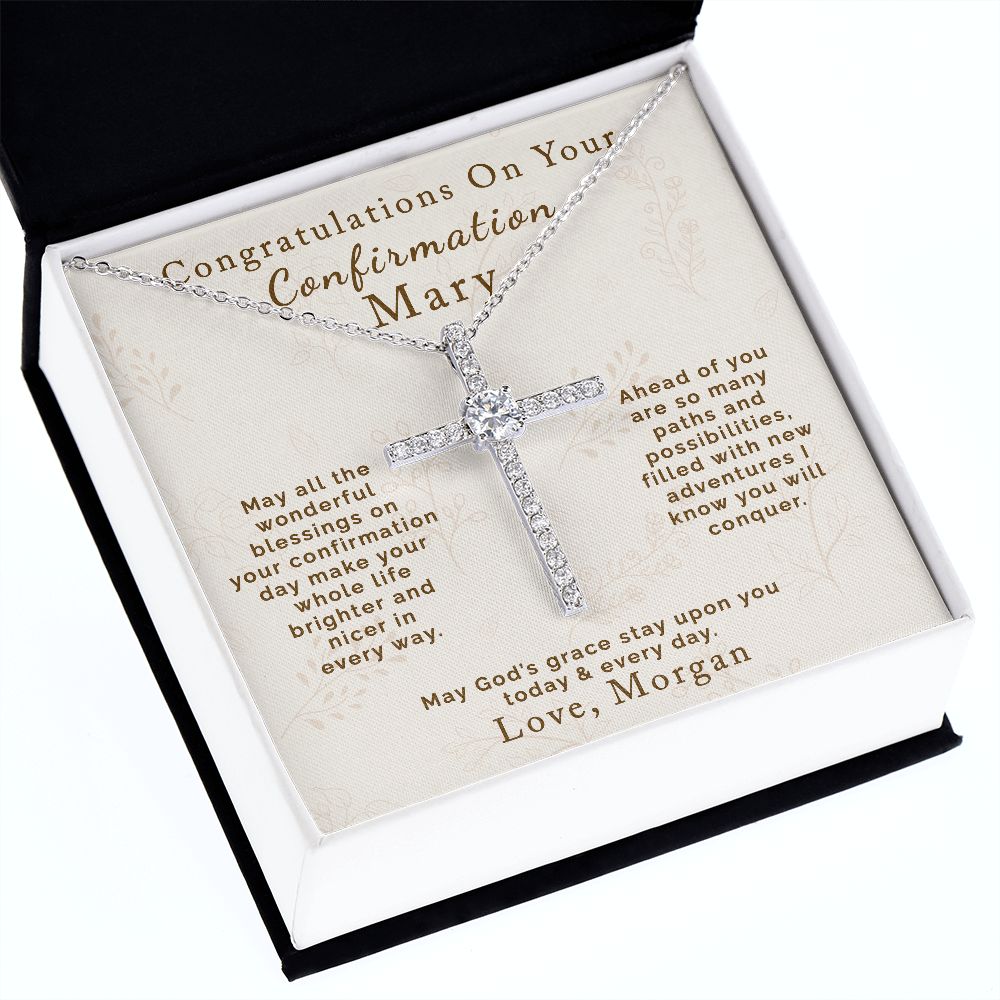 Confirmation | Personalized | CZ Cross - Julri Box