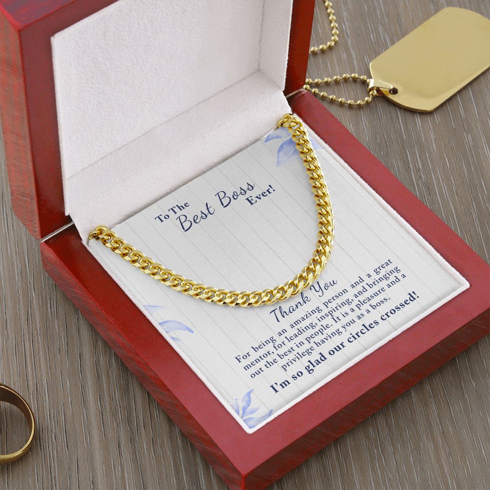 Gift for Boss | Personalized Jewelry Gift - Julri Box