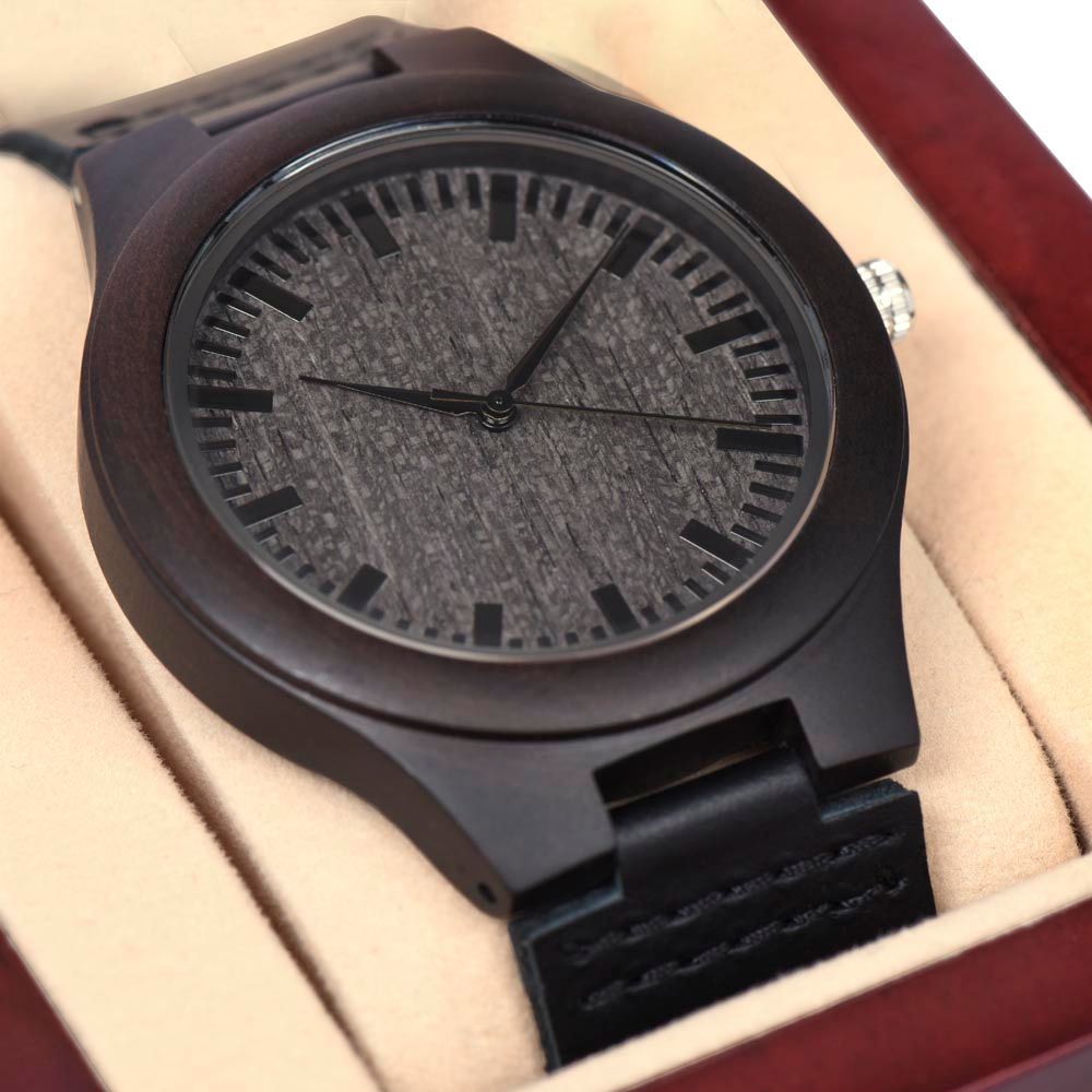 Gifts for Dad on Wedding Day | Men's Wooden Watch