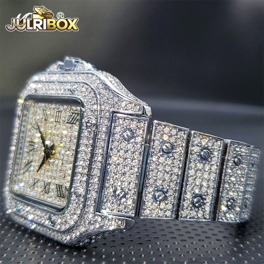 Ice Out Watches | Relogio Luxury Diamond Quartz Classic Stylish Waterproof Watch