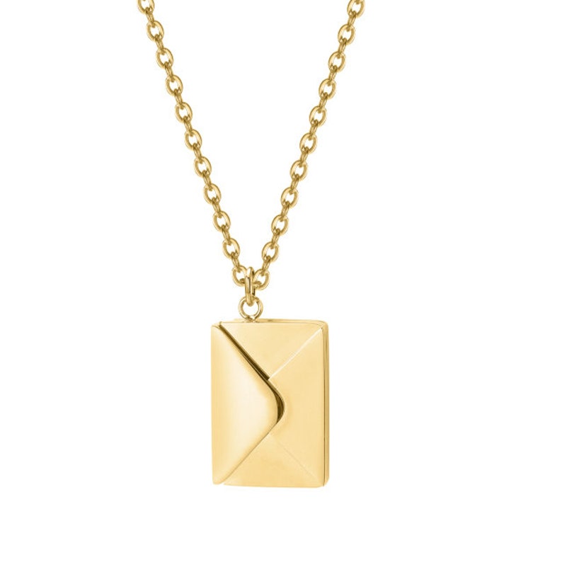 Envelope Necklace for Her - Julri Box