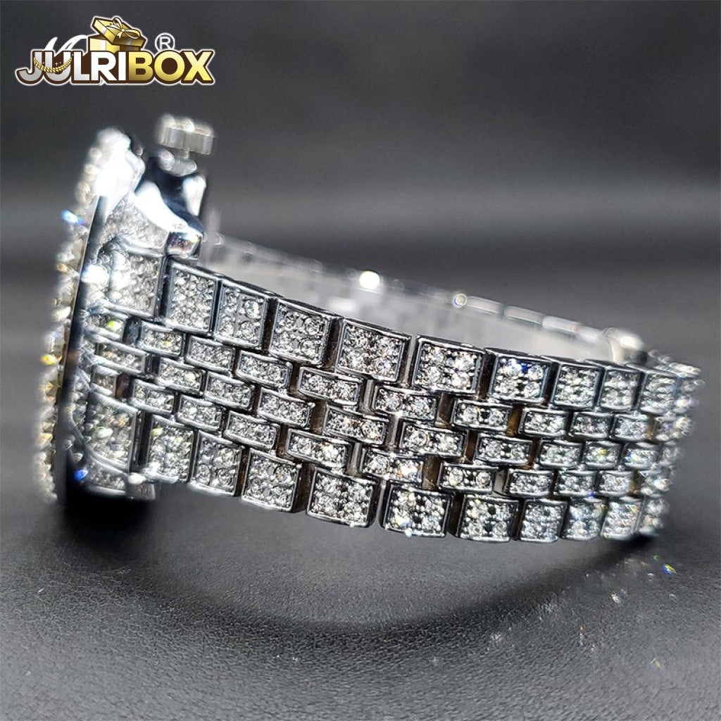 Luxury Elegant Watch | Designer Brand Iced Out Diamond